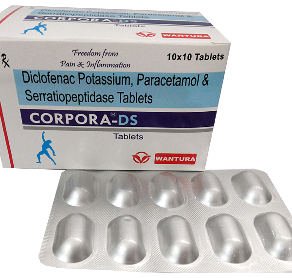 Corpora DS Tablets made by Wantura Laboratories