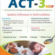 Flyer of Act-3 Syrup made by Wantura Laboratories