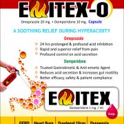 Flyer of Emitex-O Capsules made by Wantura Laboratories