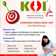 Flyer of KOI Tablet made by Wantura Laboratories