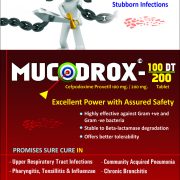 Flyer of Mucodrox-100dt Tablets made by Wantura Laboratories